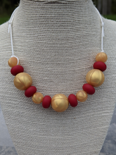 Load image into Gallery viewer, RTS - Red & Gold Necklace