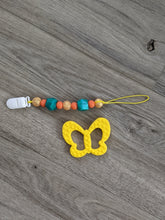 Load image into Gallery viewer, Silicone Teething Pacifier Clip