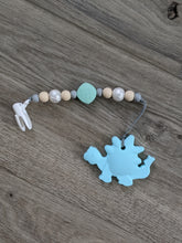 Load image into Gallery viewer, Silicone Teething Pacifier Clip