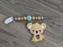 Load image into Gallery viewer, Silicone Teething Pacifier Clip