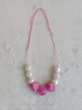 Load image into Gallery viewer, RTS - Pink & Pearl Necklace