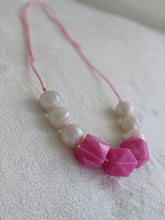Load image into Gallery viewer, RTS - Pink & Pearl Necklace