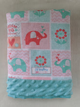 Load image into Gallery viewer, Minky Baby Blanket - Dream Big Little One