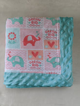 Load image into Gallery viewer, Minky Baby Blanket - Dream Big Little One