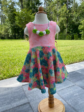 Load image into Gallery viewer, RTS - Tropical Twirl dress - 3/6m