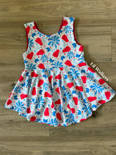 Load image into Gallery viewer, RTS - RWB Popsicle Peplum - 8

