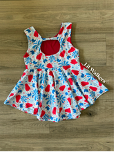 Load image into Gallery viewer, RTS - RWB Popsicle Peplum - 8
