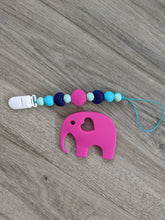 Load image into Gallery viewer, Silicone Teething Pacifier Clip
