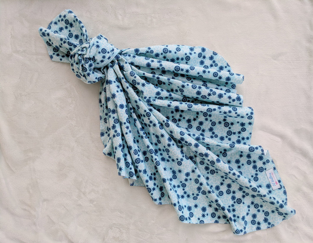 Swaddle Blanket - Snowflakes and Stars