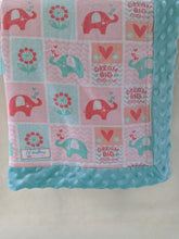 Load image into Gallery viewer, Minky Baby Blanket - Dream Big Little One
