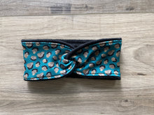 Load image into Gallery viewer, RTS - Teal Jag Headwrap
